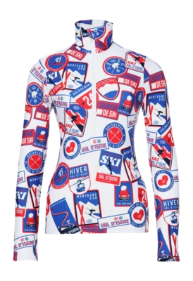 Ski Sweatshirt Goldbergh Women Collect White
