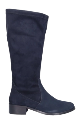 Dameslaars JJ Footwear Blandford Blauw Kuitmaat XL