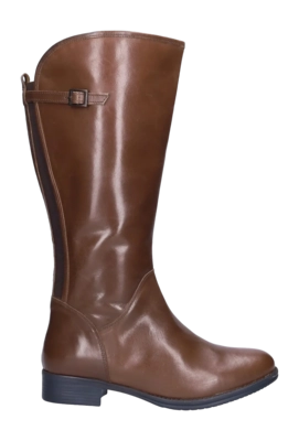 Women boot JJ Footwear Kreta Cognac Calf size XXL