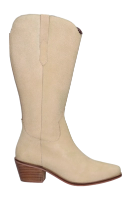 Dameslaars JJ Footwear Camberley Beige Kuitmaat XL