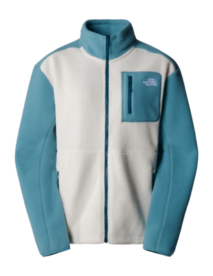 Jacke The North Face Yumiori Full Zip Damen White Dune Algae Blue Midnight Petrol