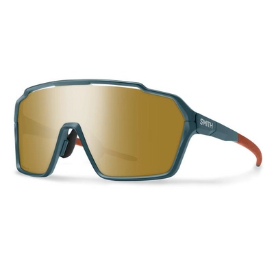 Zonnebril Smith Shift XL MAG Matte Blue/ Chromapop Bronze Mirror