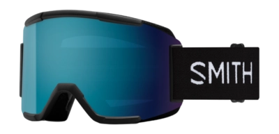 Masque de Ski Smith Unisexe Squad Chromapop Sun Blue Mirror Black