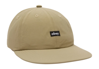 Cap Obey Men Lowercase Nylon 6 Panel Strapback Incense