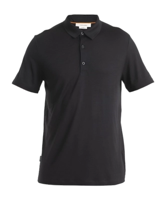 Polo Icebreaker Women Merino 150 Tech Lite III SS Black