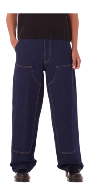 Pants Obey Women Leah Ii Baggy Denim Rinse