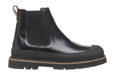 Bottes Birkenstock Homme Prescott Slip On Waxy Leather Black Narrow