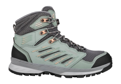 Wanderschuhe Lowa Trek Evo GTX Mid Damen Smokegreen Melon