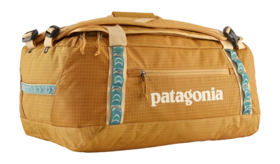 Travel Bag Patagonia Black Hole Duffel 40L Pufferfish Gold