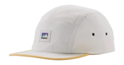 Pet Patagonia Unisex Graphic Maclure Hat Shop Sticker: Birch White