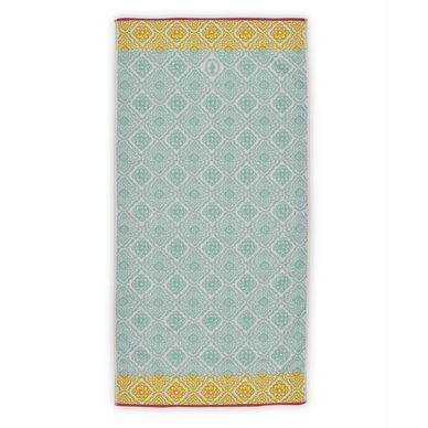 Badlaken Pip Studio Jacquard Check Licht Blauw (70 x 140 cm)