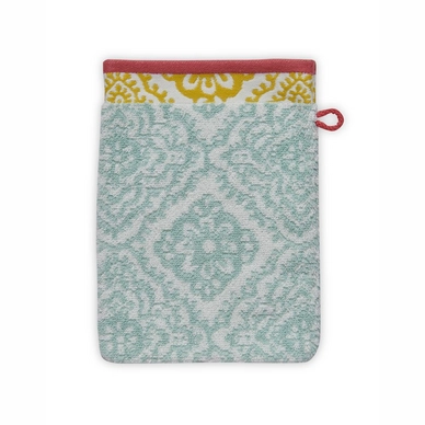 Washandje Pip Studio Jacquard Check Licht Blauw (Set van 4)