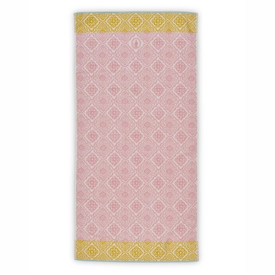 Badlaken Pip Studio Jacquard Check Roze (70 x 140 cm)