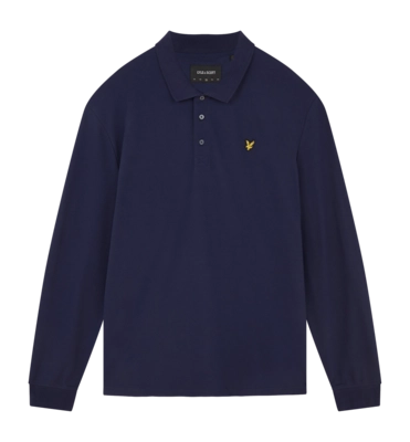 Polo Lyle & Scott Homme Ls Navy