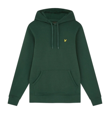 Hoodie Lyle Scott Homme Pullover Dark Green