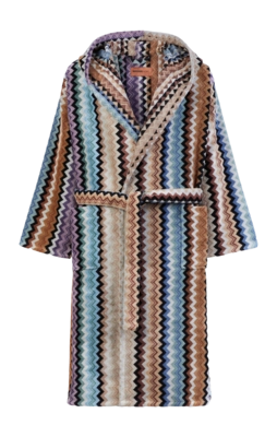 Accappatoio Missoni Adam, Unisex, Con cappuccio, Multicolore