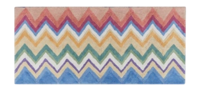 Tappeto bagno Missoni Amone, Arancio Multicolore 159