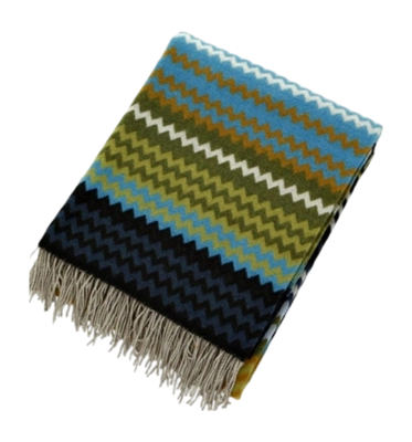 Plaid Missoni Humbert Turquoise