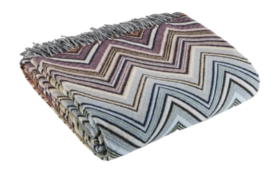 Plaid Missoni Perseo Black Multicolor