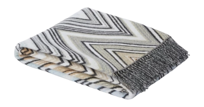 Plaid Missoni Plume Taupe Multicolor
