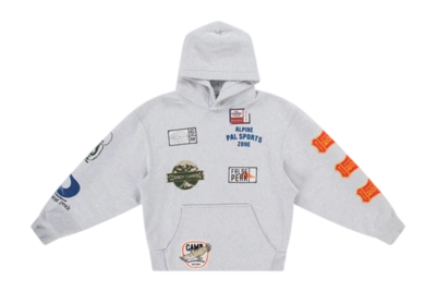 Hoodie PAL Sporting Goods Men PAL Trial Hiking Collective Light Gray
