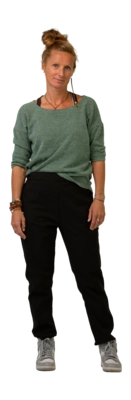 Broek Ducksday Women Black