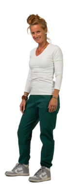 Broek Ducksday Women Dark Green
