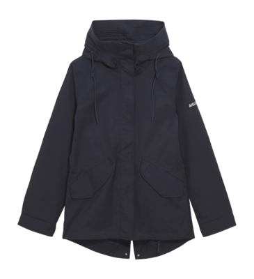 Jas Aigle Women mid-length hooded parka Empire