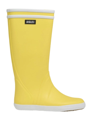 Regenlaars Aigle Men Goeland 2 Jaune/Blanc