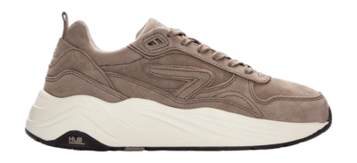 HUB Women Glide N42 Dark Taupe Dark Taupe Off White Black