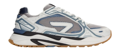 Sneaker HUB Slam L16 Herren Cement White Elemental Blue White Gum