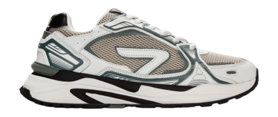 HUB Men Slam L16 Washed Linen White Sage Green White Black