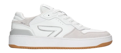Baskets HUB Men Smash L68 White White Ice White Light Gum