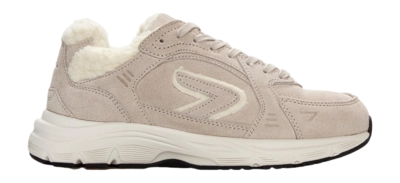 Sneaker HUB Target W30 Damen Light Bone Off-White Black