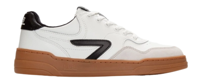 Baskets HUB Homme Court L68 White Black Dark Gum