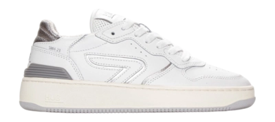 Baskets HUB Femme Smash L31 White White Vintage Silver Ivory Ice