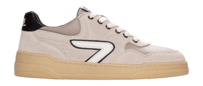 HUB Men Court S47 Bone Off White Black Milky Gum