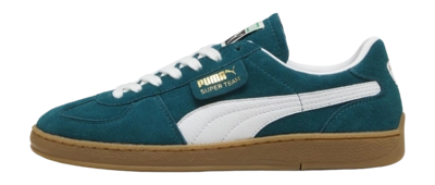 Baskets PUMA Unisexe Super Team SD Froid Green White