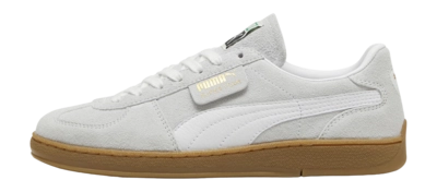 Baskets PUMA Unisexe Super Team SD Silver Mist White