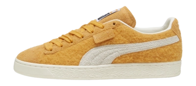 Baskets PUMA Unisexe Suede Mohair Ginger Tea Frosted Ivory