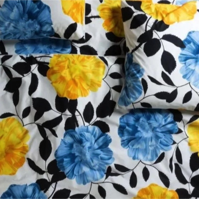 Dekbedovertrek Essenza & Co Bloom With A View Bright White Percal