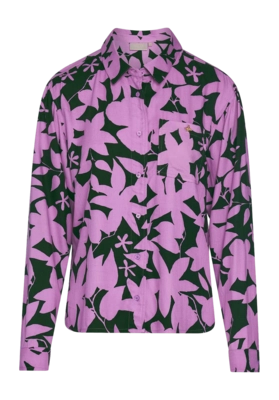 Pyjamashirt Essenza Women Emilia Imara Violet Tulle