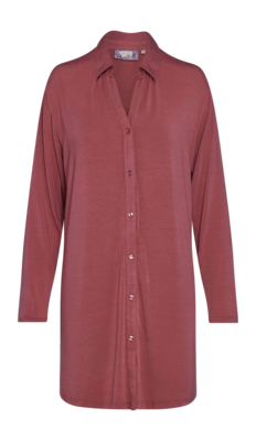 Nachthemd Essenza Damen Valentina Uni Mauve