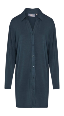 Nachthemd Essenza Damen Valentina Uni Slate Grey