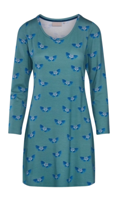 Nachthemd Essenza Damen Elm Eliza Soft Teal