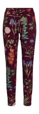 Pyjama Hose Essenza Damen Jules Marigold Burgundy