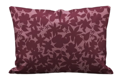 Kissenbezug Essenza Imara Burgundy (Flanell)
