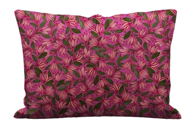 Kissenbezug Essenza & Co Bellflower Beauty Rose Violet (Perkal)