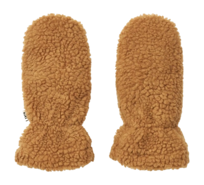 Fausthandschuhe Liewood Grethe Pile Kinder Golden Caramel