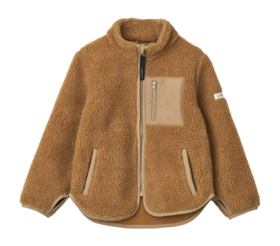 Jacke Liewood Nolan Pile Jacket Kinder Golden Caramel Oat Mix